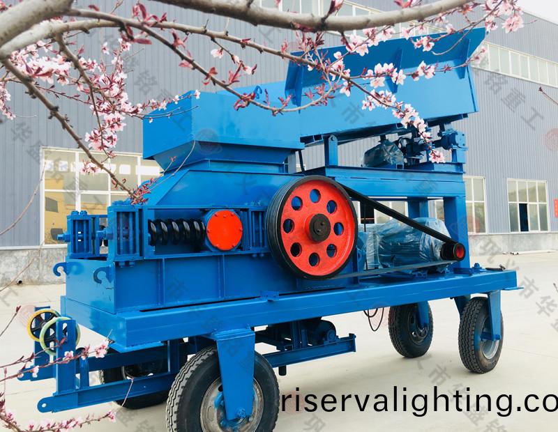 迻動對輥製砂機