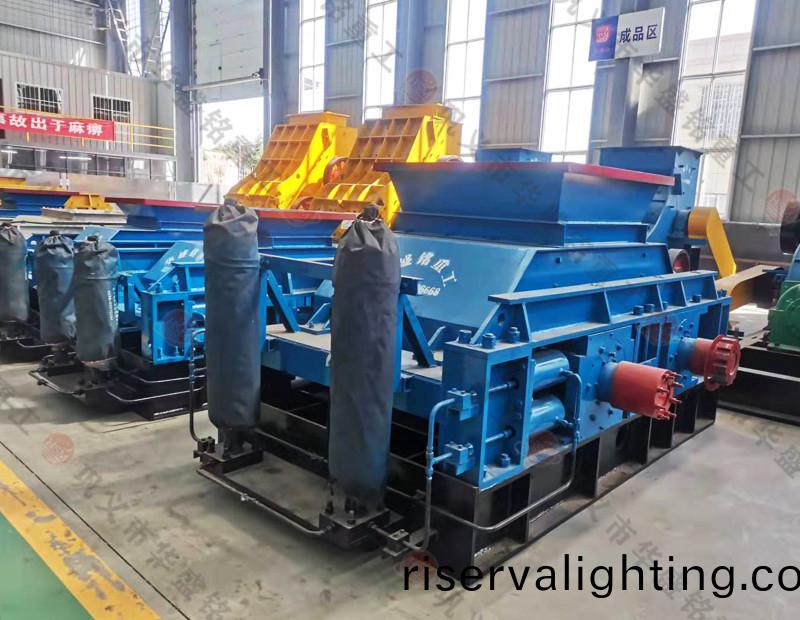 河卵石對輥製砂機
