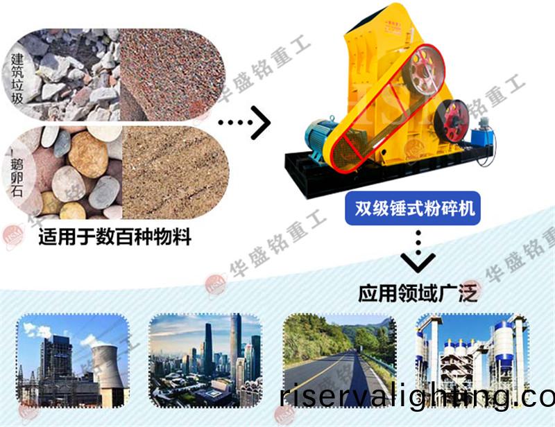 石頭雙級粉碎機