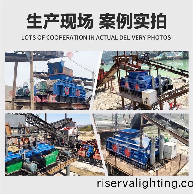 華盛銘鉀長石液壓對輥製砂機