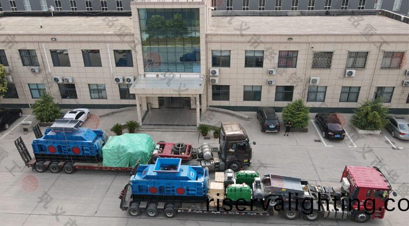 全液壓對輥製砂機