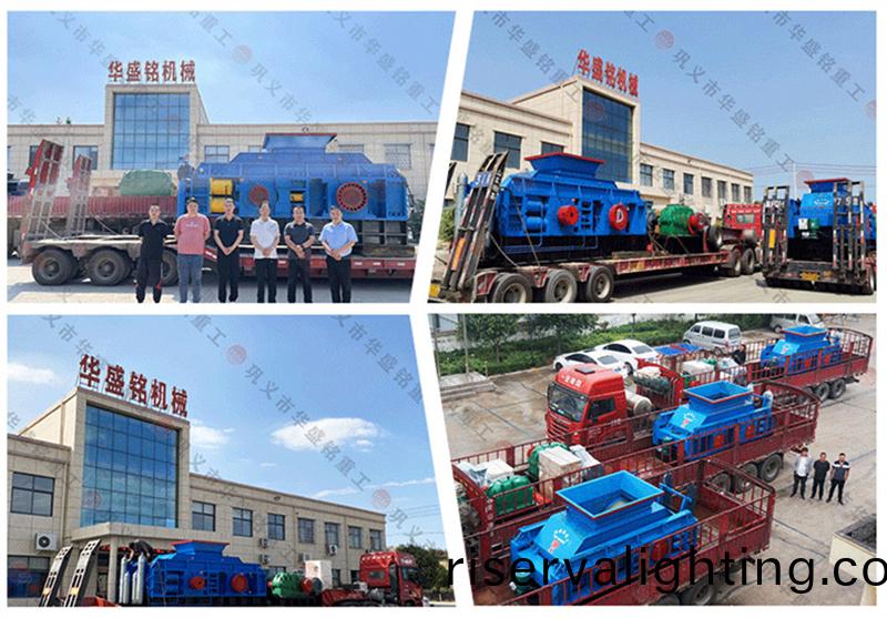 瓜米石大(big)型全液壓對輥製砂機