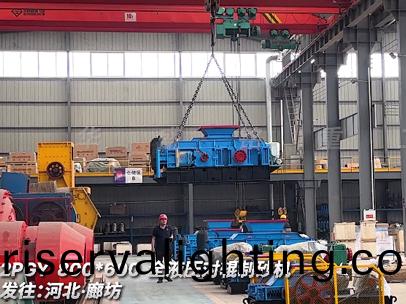 2PGY800x600液壓對輥製砂機 髮徃河北廊坊
