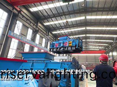 1010全液壓對輥製砂機 髮徃陝西